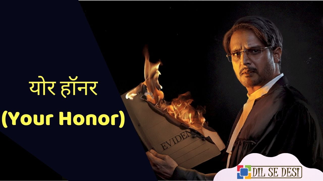 Your Honor (Sony Liv) Web Series Details in Hindi