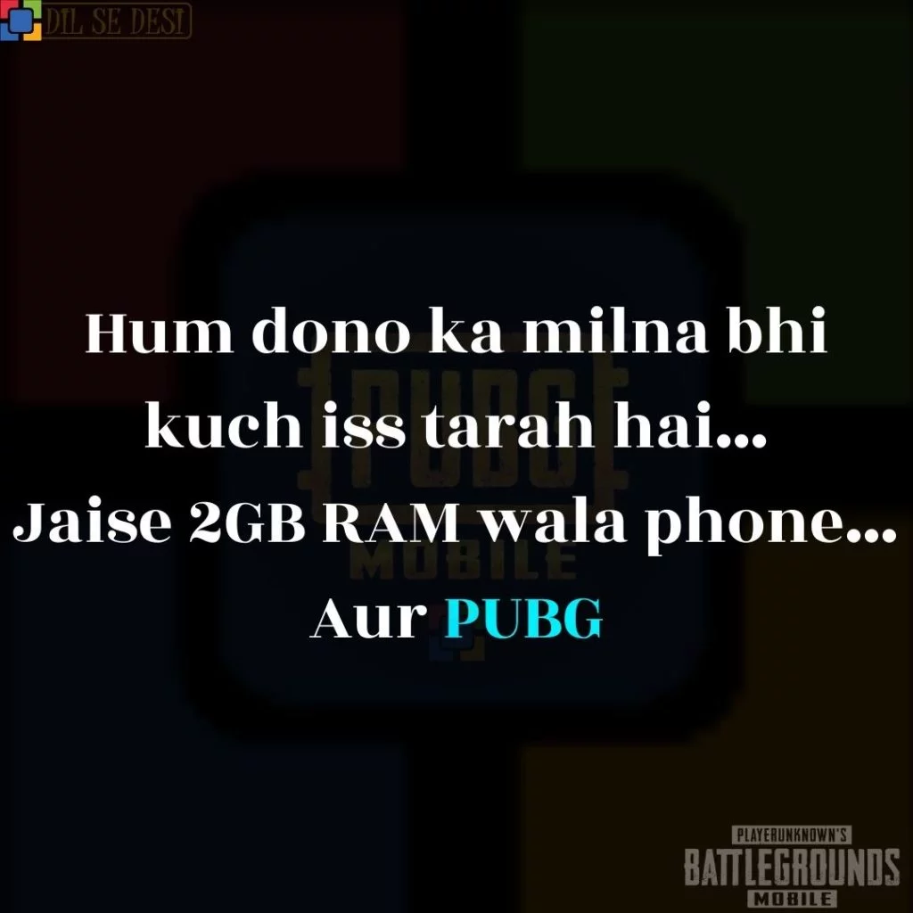 Best PUBG Status, Shayari, Quotes Images in Hindi (45)